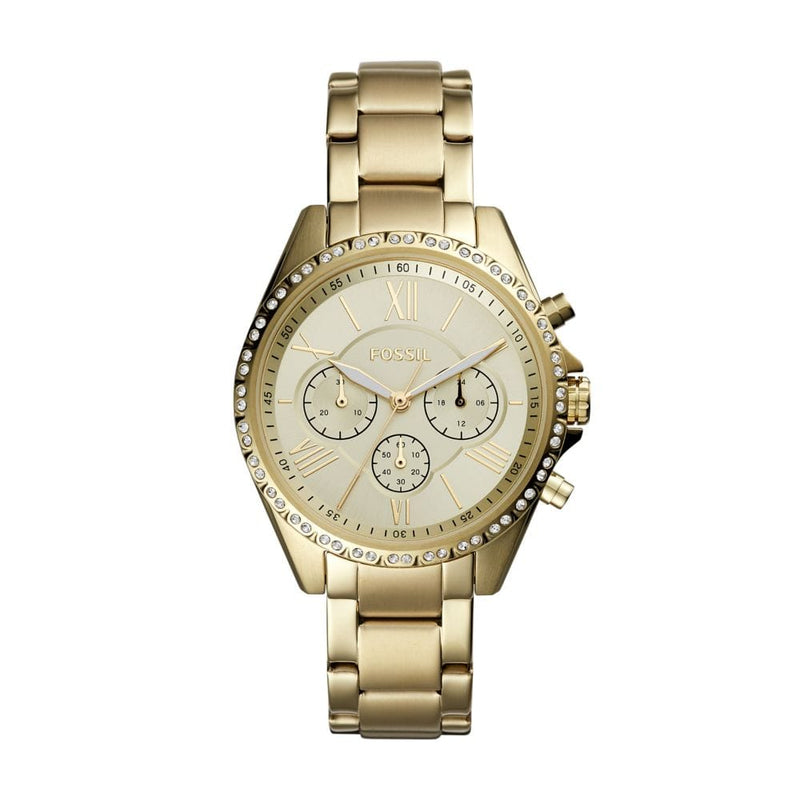 Fossil Modern Courier Womens Gold Stainless steel Watch-BQ3378