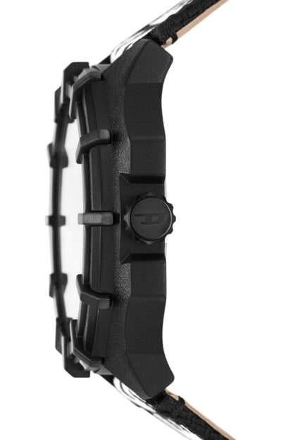 Diesel Framed Mens Black Nylon Watch-DZ4654