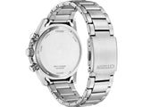 Citizen Eco-Drive Chronograph Mens Silver Stainless steel Watch-CA0780-87E