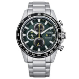 Citizen Eco-Drive Chronograph Mens Silver Stainless steel Watch-CA0780-87X