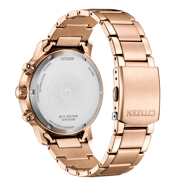 Citizen Pink Stainless steel Men Watch-CA0848-85E