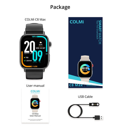 COLMI C8MAX Silicone Magnet Smartwatch