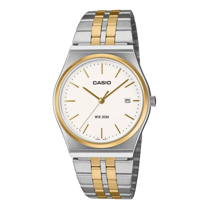 Casio-Casio s Men Stainless steel Strap Watch-MTP-B145SG