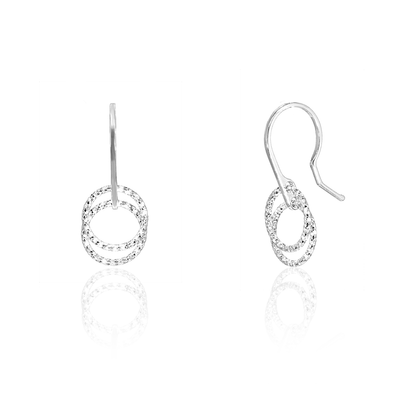 Cici Collection - Doppio Anilli Earrings