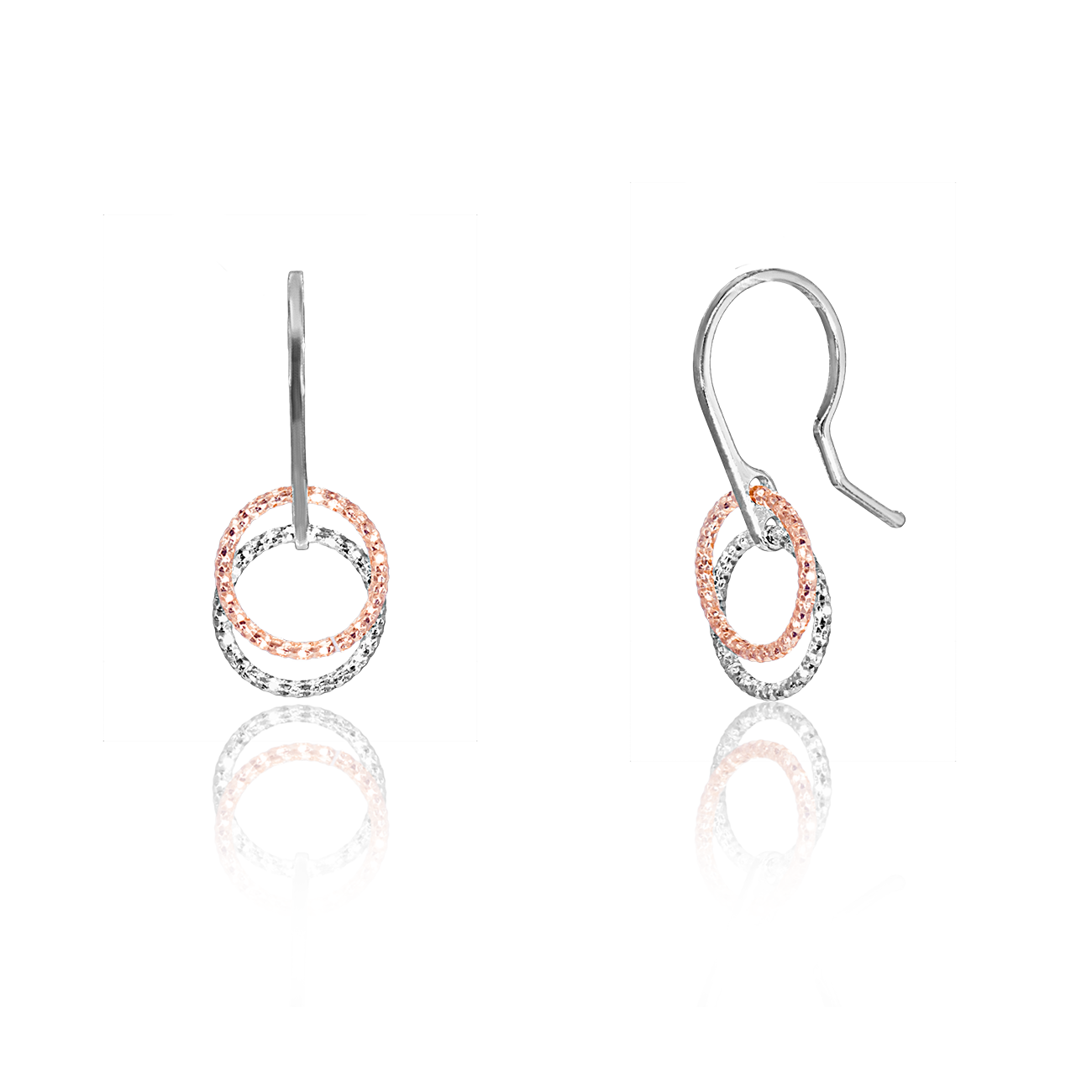 Cici Collection - Doppio Anilli Earrings