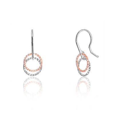 Cici Collection - Doppio Anilli Earrings