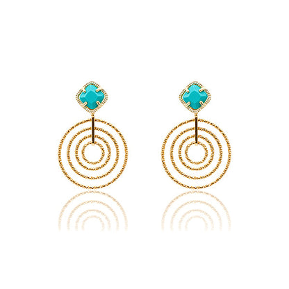 Cici Collection - Mini Floating Enhancer Earrings