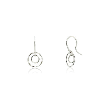 Cici Collection - Piccolo Classico Short Pin Earrings