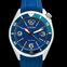 Citizen Eco-Drive Mens Blue Rubber Watch-AW1719-18L