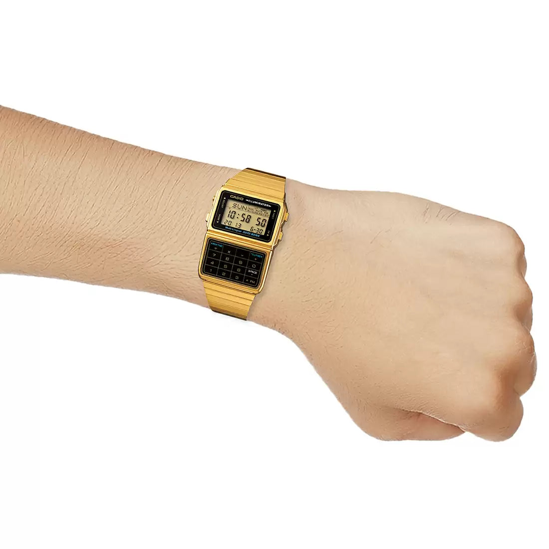 Casio Mens DBC-611G-1DF Data Bank Calculator Watch