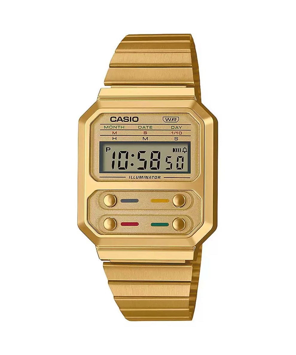 Casio Unisex Gold Digital - A120WEG-9ADF