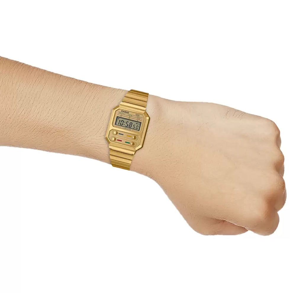 Casio Unisex Gold Digital - A120WEG-9ADF