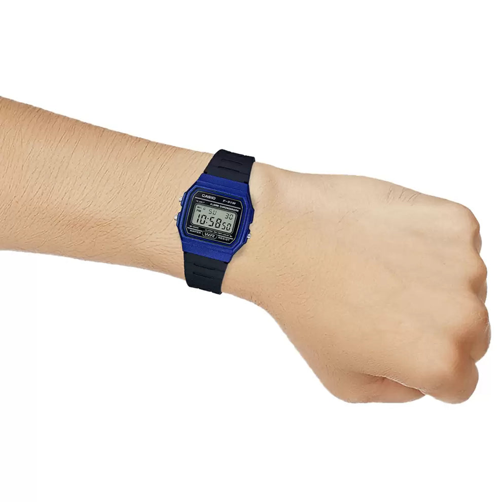 Casio Youth Retro F-91WM-2ADF Digital Watch