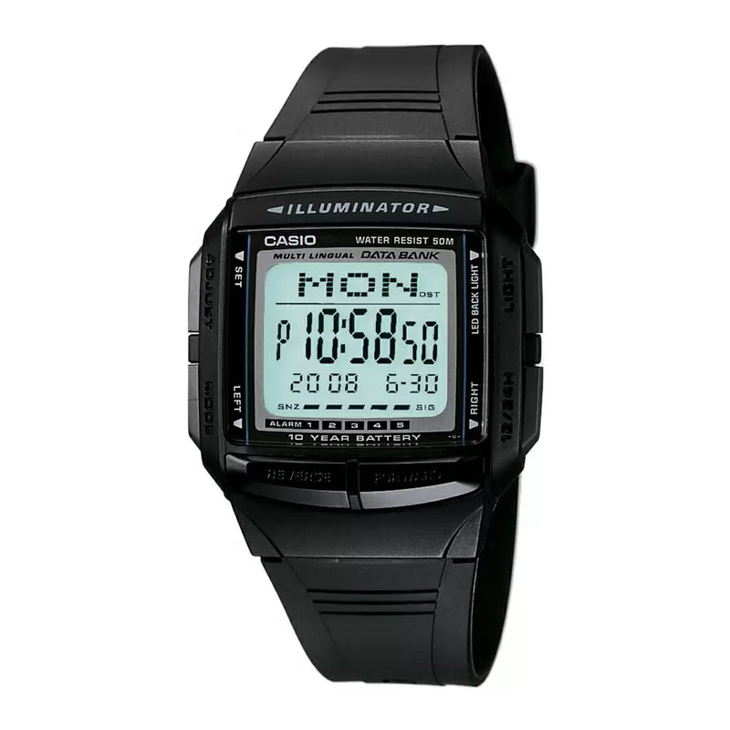 Casio Mens DB-36-1AVDF Data Bank Digital Watch