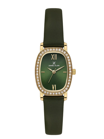 Daniel Klein Leather Womens Watch-DK113943