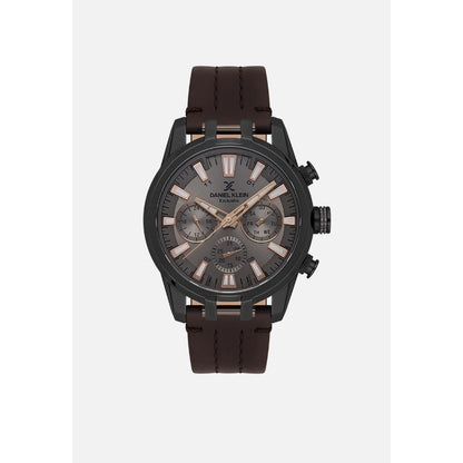 Daniel Klein Mens Leather Strap Watch - DK113803