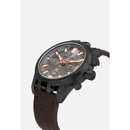 Daniel Klein Mens Leather Strap Watch - DK113803
