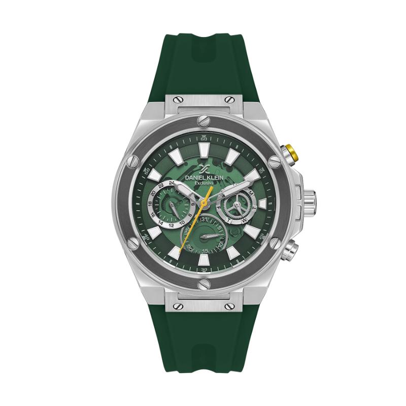 Daniel Klein Mens Rubber Strap Watch - DK113889
