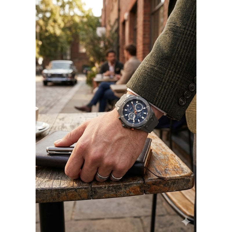 Daniel Klein Mens Rubber Strap Watch - DK113889