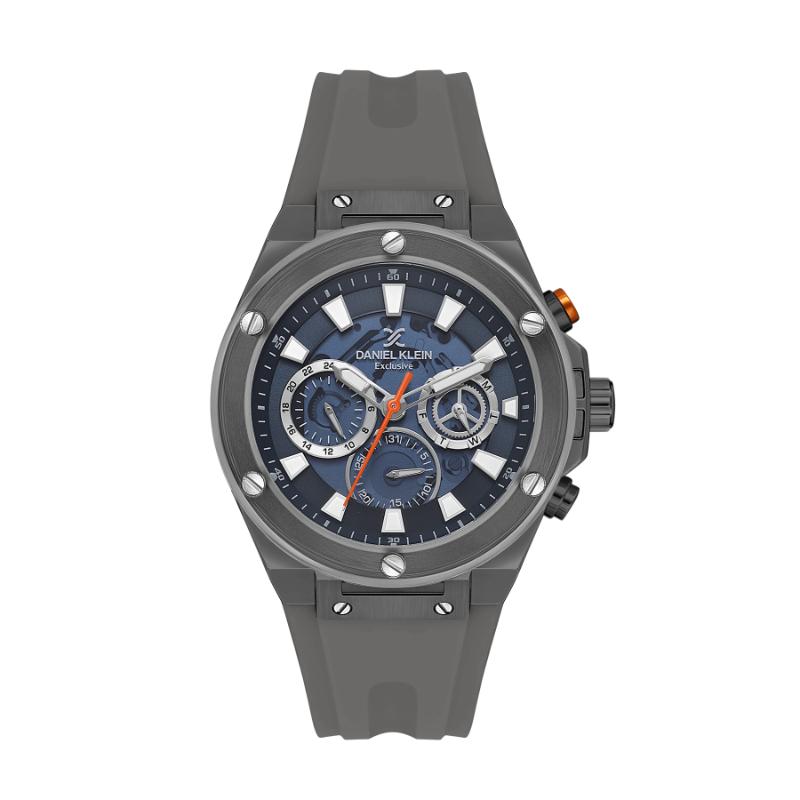 Daniel Klein Mens Rubber Strap Watch - DK113889