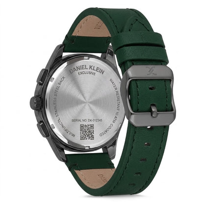 Daniel Klein Mens Leather Strap Watch - DK113902