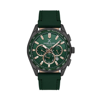 Daniel Klein Mens Leather Strap Watch - DK113902