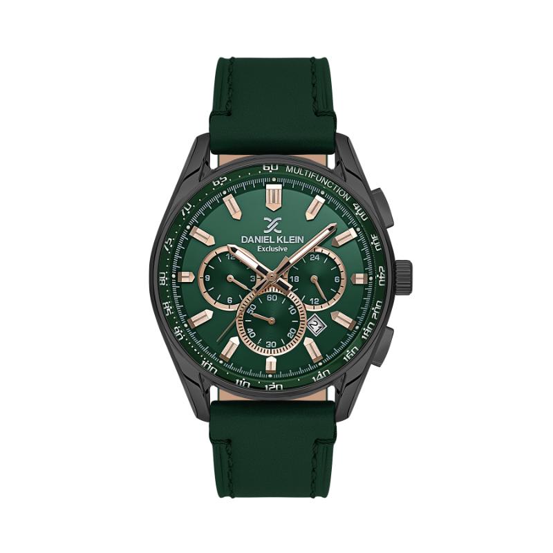 Daniel Klein Mens Leather Strap Watch - DK113902