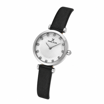 Daniel Klein Womens  Leather Watch-DK113919