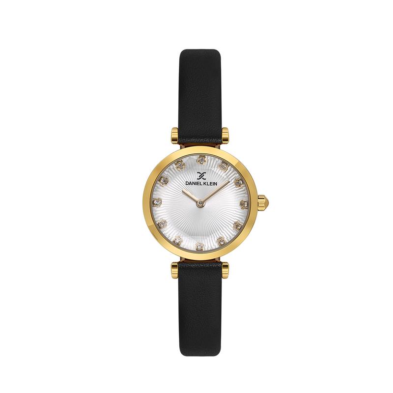 Daniel Klein Womens  Leather Watch-DK113919