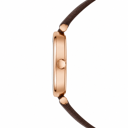 Daniel Klein Womens  Leather Watch-DK113919
