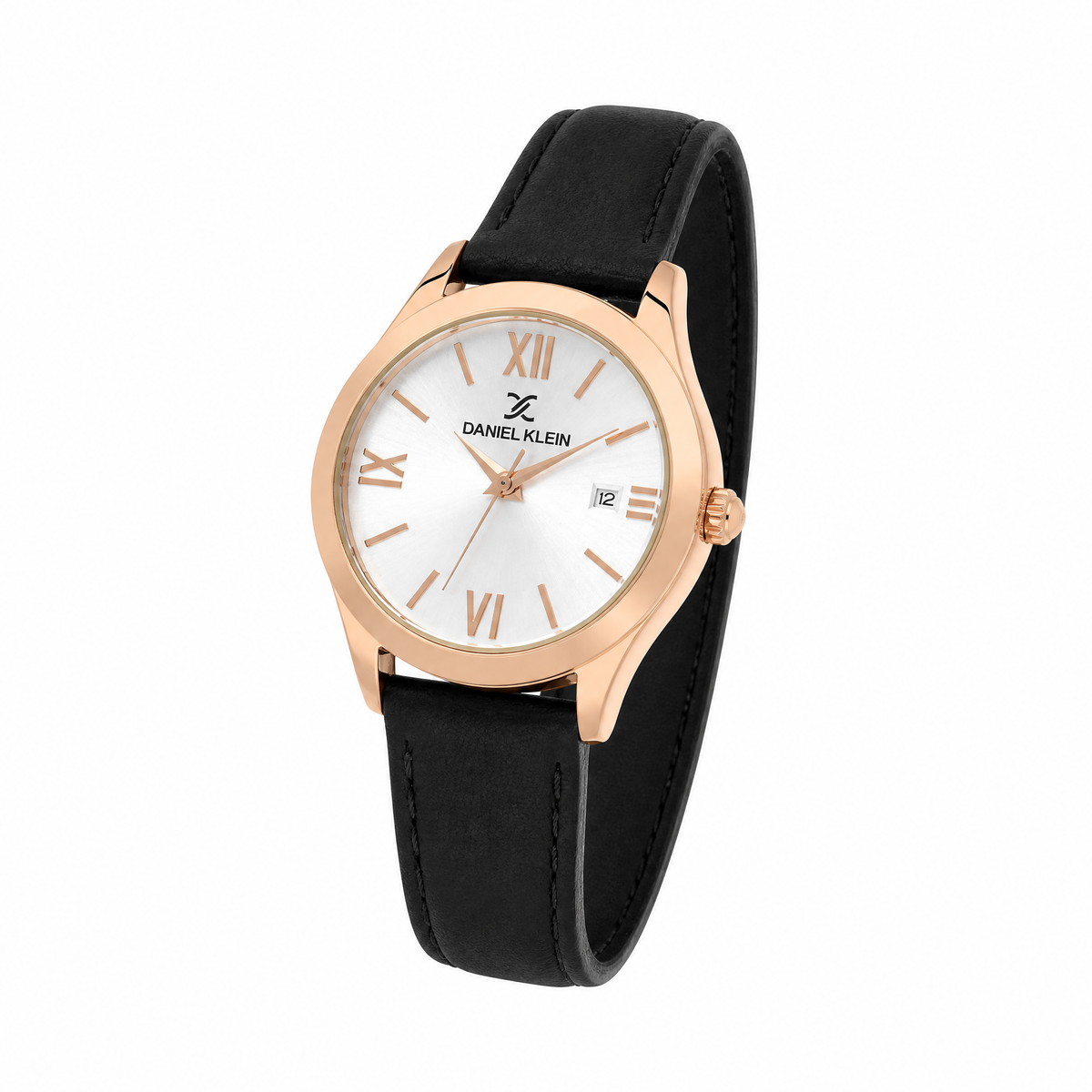 Daniel Klein Leather Womens Watch-DK113921