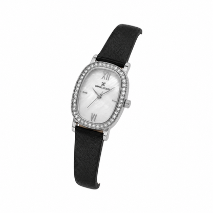 Daniel Klein Leather Womens Watch-DK113943