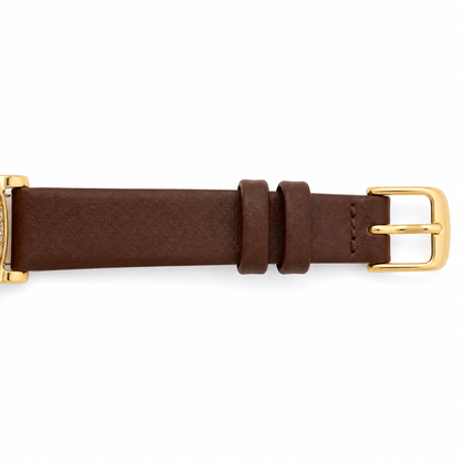 Daniel Klein Leather Womens Watch-DK113943
