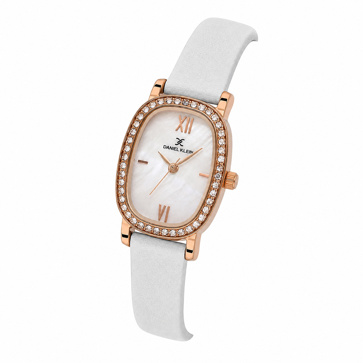 Daniel Klein Leather Womens Watch-DK113943