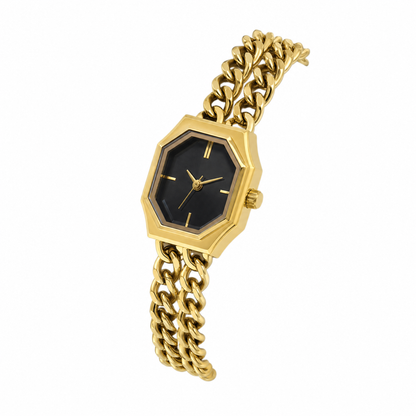 Daniel Klein-Gold Stainless Steel Leisure Analog Watch-DK113964