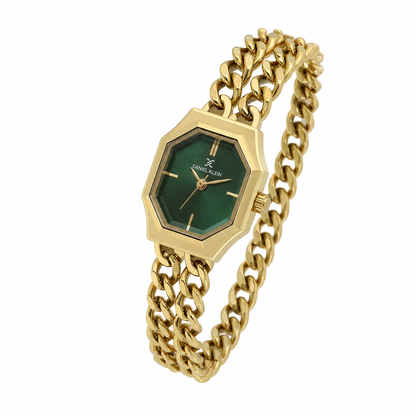 Daniel Klein-Gold Stainless Steel Leisure Analog Watch-DK113964