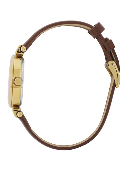 Daniel Klein Womens Leather Watch-DK113967