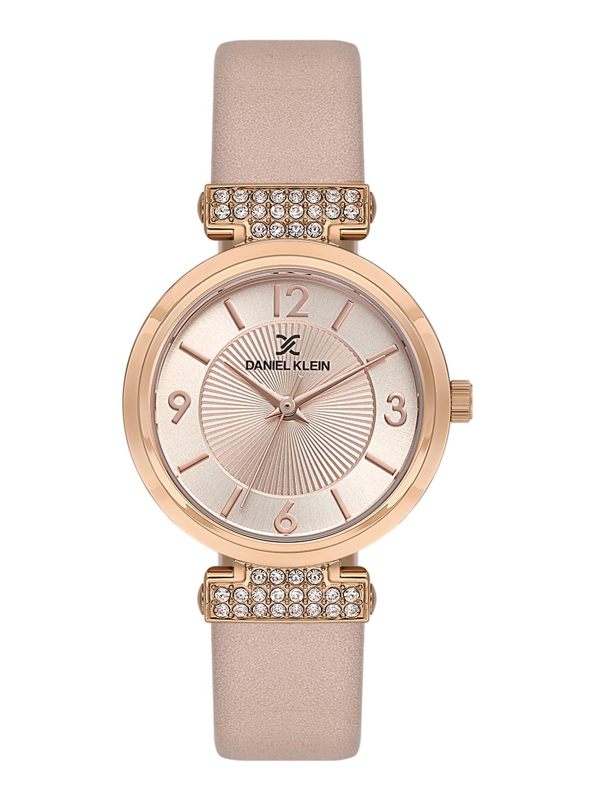 Daniel Klein Womens Leather Watch-DK113967