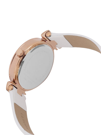 Daniel Klein Womens Leather Watch-DK113967