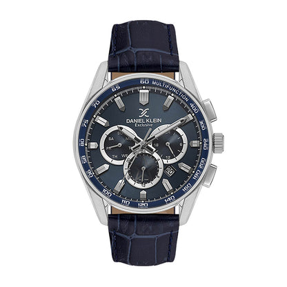 Daniel Klein Leather Mens Watch-DK114002