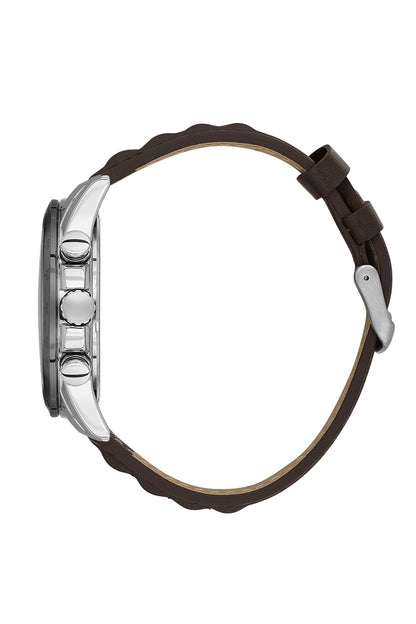 Daniel Klein Mens Leather Watch-DK114006