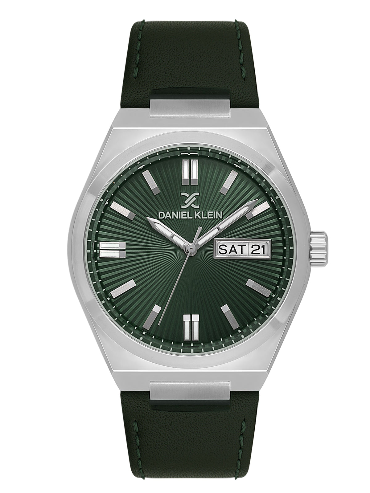 Daniel Klein Mens Leather Watch-DK114059