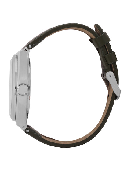 Daniel Klein Mens Leather Watch-DK114059