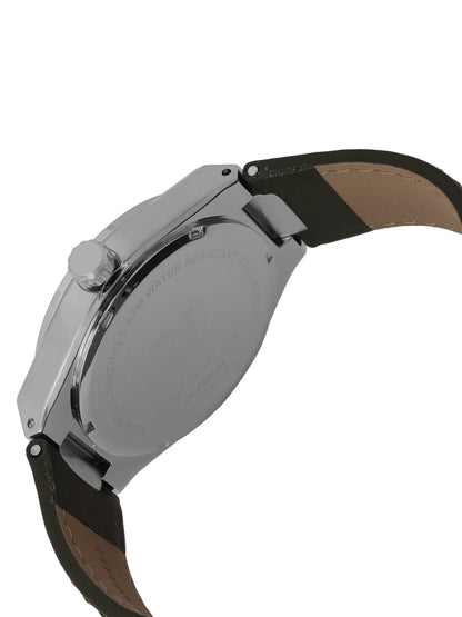 Daniel Klein Mens Leather Watch-DK114059
