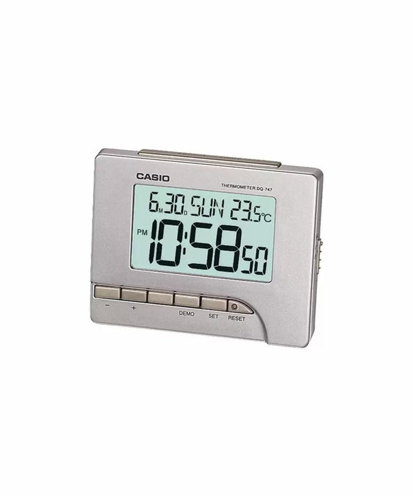 Casio Digital Alarm Clock Temp (DQ-747-8DF)