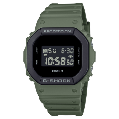 Casio - G-Shock Mens  Digital Rubber Strap Watch-DW-5610UU