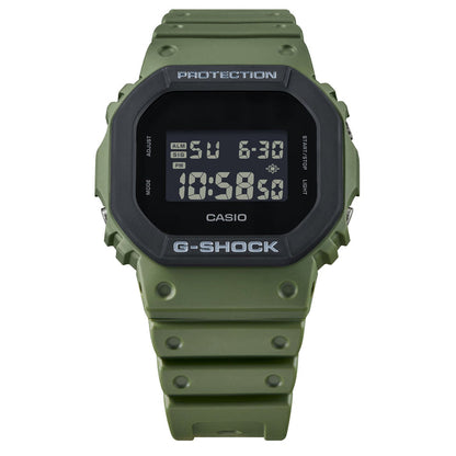 Casio - G-Shock Mens  Digital Rubber Strap Watch-DW-5610UU