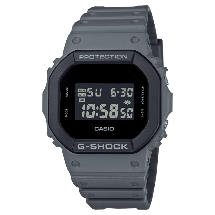Casio - G-Shock Mens  Digital Rubber Strap Watch-DW-5610UU