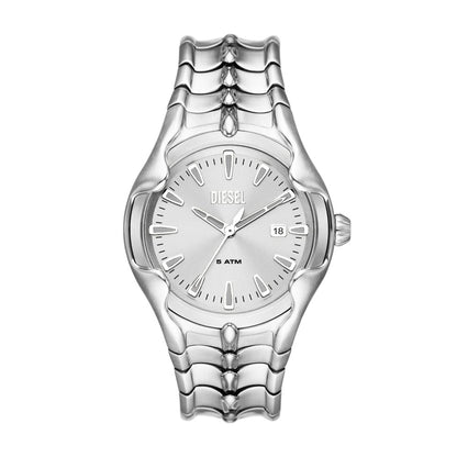 Diesel Vert Mens Silver Stainless Steel Strap Watch-DZ2185