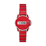 Diesel Baby Chief Mens Red Stainless steel Watch-DZ2192